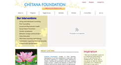 Desktop Screenshot of chetanafoundation.org